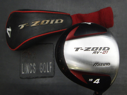 Mizuno T-Zoid RV-01 19° 4 Wood Regular Graphite Shaft Mizuno Grip & T-Zoid H/C