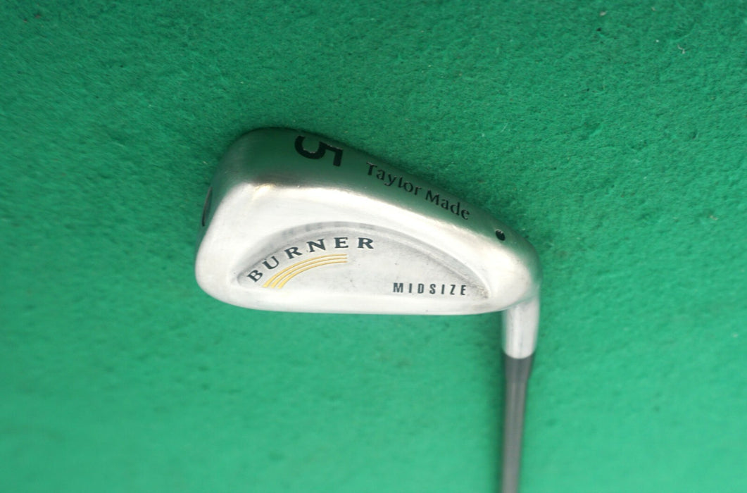 Taylor Made Burner 5 Iron Flex Twist Plus Stiff Graphite Shaft Golf Pride Grip