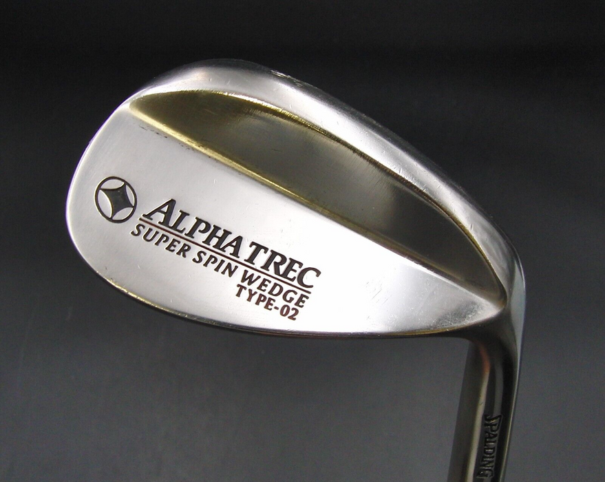 Spalding Type-02 Alpha Trec 56° Sand Wedge Regular Graphite Shaft Spalding Grip