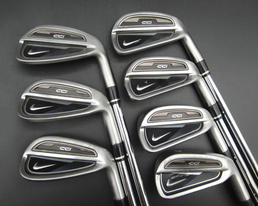 Set of 7x Nike CCi Irons 4-PW Stiff Steel Shafts Nike Grips*