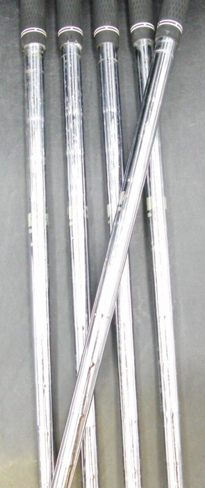 Set of 5 x TaylorMade R9 Supermax Irons 6-PW Stiff Steel Shafts Golf Pride Grips