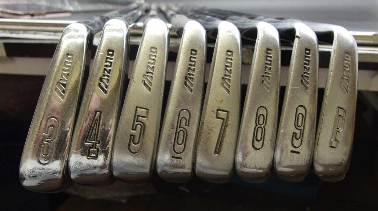 Set of 8x Mizuno Pro MS-5 3-PW Irons Regular Steel Shafts Grip Rite Grips