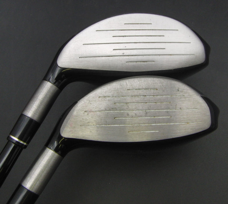 Set of 2 TaylorMade Burner 14.5° 3 Wood + 17.5° 5 Wood Stiff Graphite Shafts