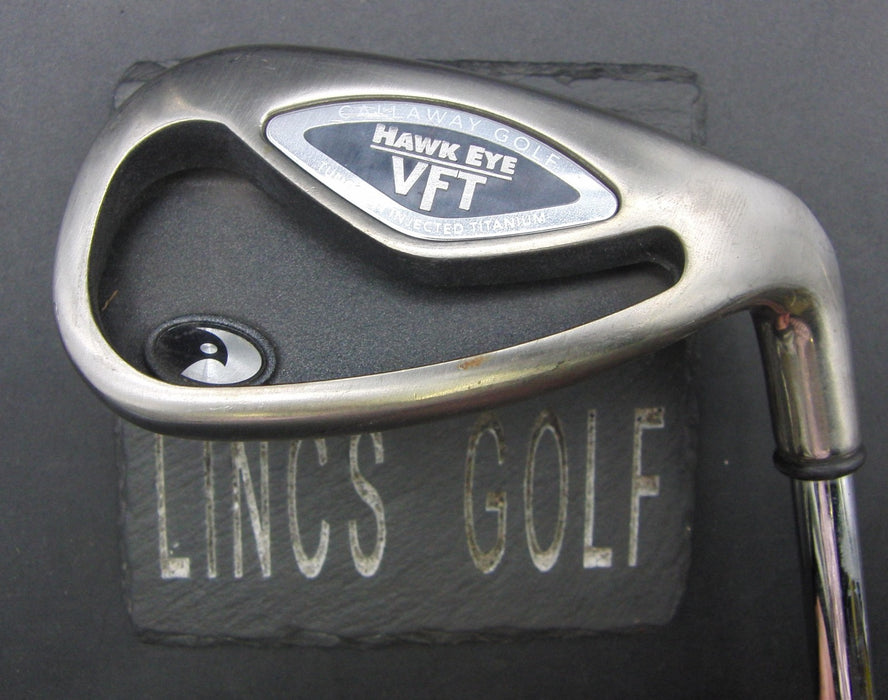 Callaway Hawk Eye VFT 9 Iron Regular Steel Shaft Callaway Hawk Eye Grip
