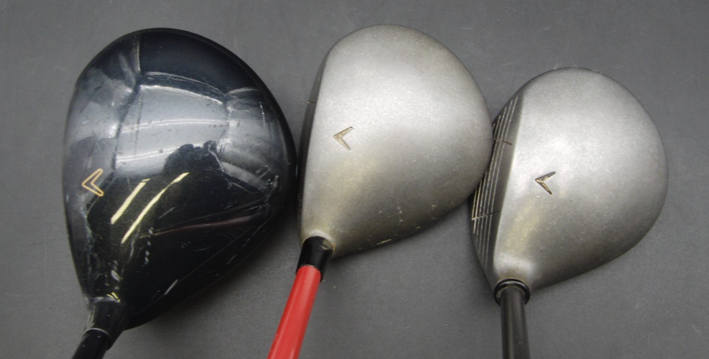 Set of Wilson Pro Staff 5-SW + Callaway E.R.C Driver+ 4 Wood+ 7 Wood + Putter*