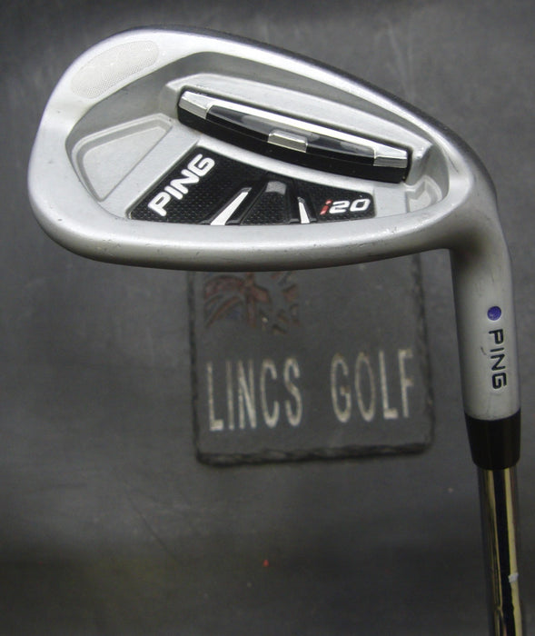 Ping i20 Purple Dot Sand Wedge Extra Stiff Steel Shaft Ping Grip
