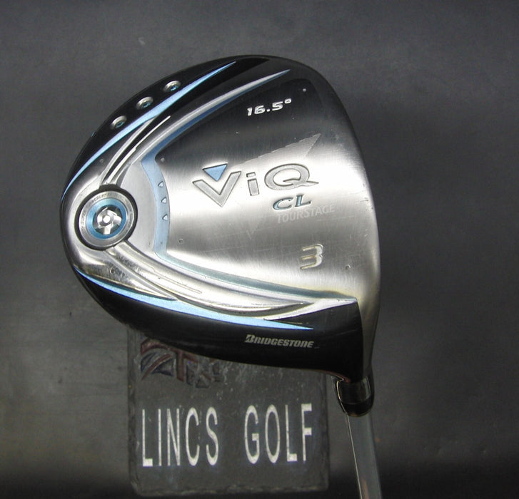 Ladies Bridgestone ViQ CL 16.5° 3 Wood Ladies Graphite Shaft Winn Grip