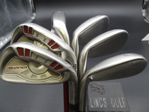 Set of 6 x TaylorMade Burner Japanese Model Irons 5-PW Stiff Graphite Shafts*