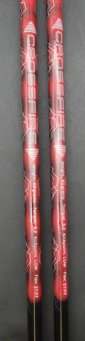 Set of 2 PRGR iD HIT Type C 3+5 Woods Stiff Graphite Shafts Ben Sayers Grips