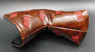 Luxury PSYKO GOLF Embroidered Vintage Look Genuine Leather Putter Head Cover