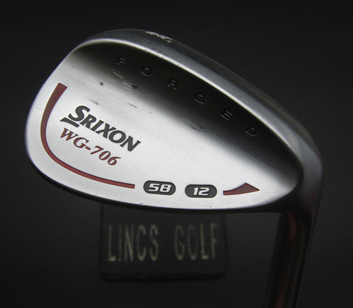 Srixon WG-706 Forged 58° Sand Wedge Stiff Steel Shaft Srixon Grip