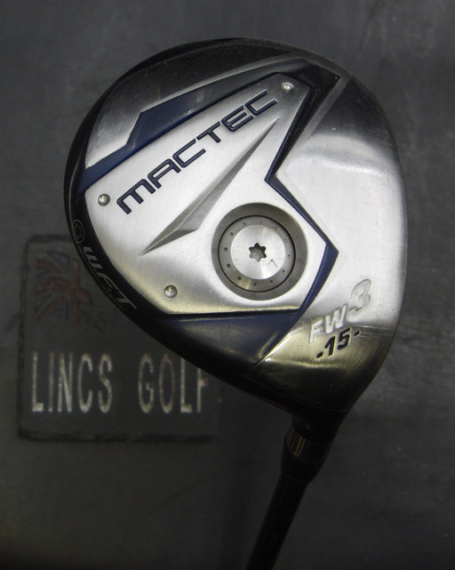 MacGregor Mactec WFT 15° 3 Wood Regular Graphite Shaft GolfPride Grip