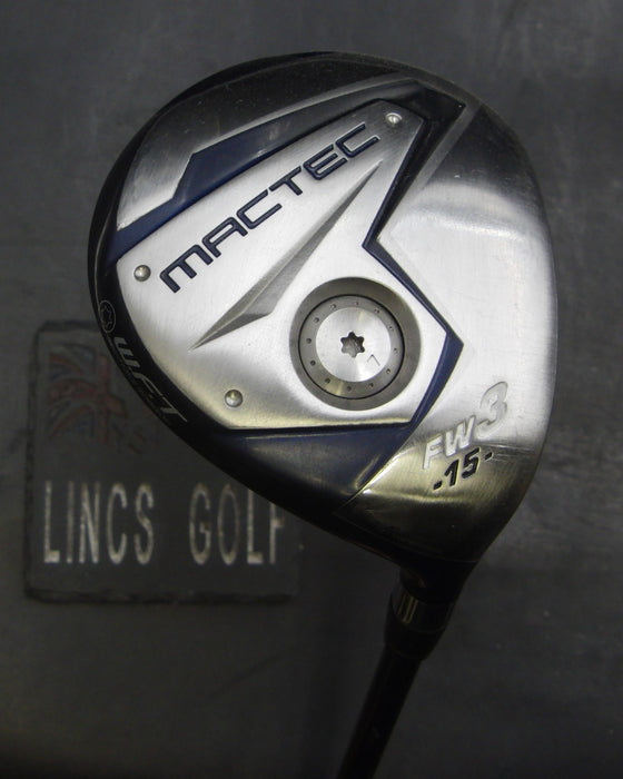 MacGregor Mactec WFT 15° 3 Wood Regular Graphite Shaft GolfPride Grip