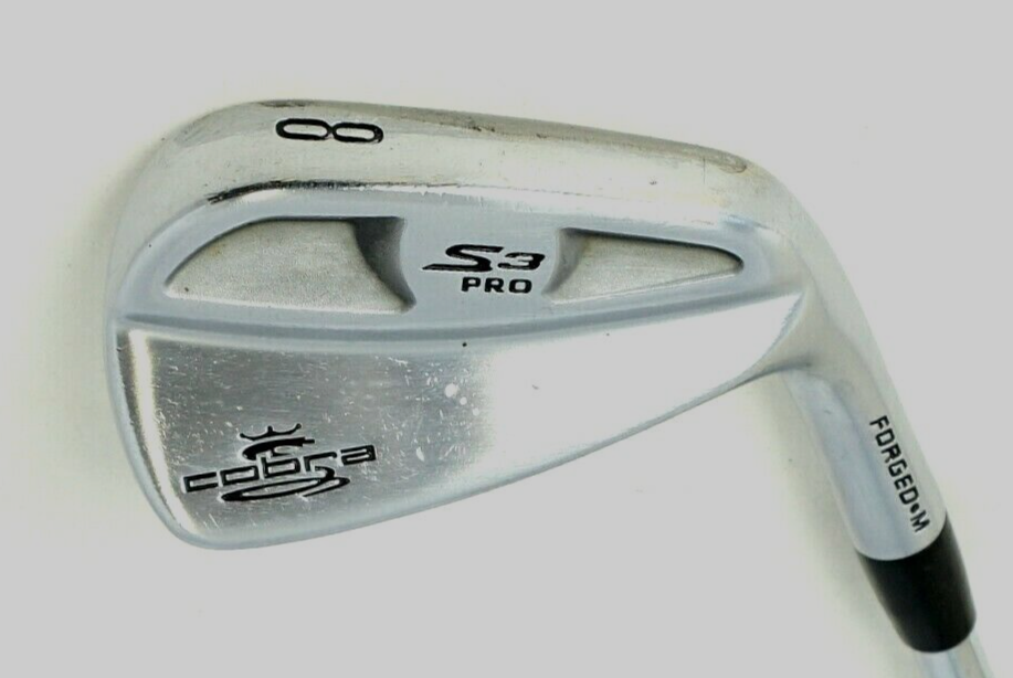 Cobra S3 Pro Forged M 8 Iron KBS Tour Extra Stiff Steel Shaft