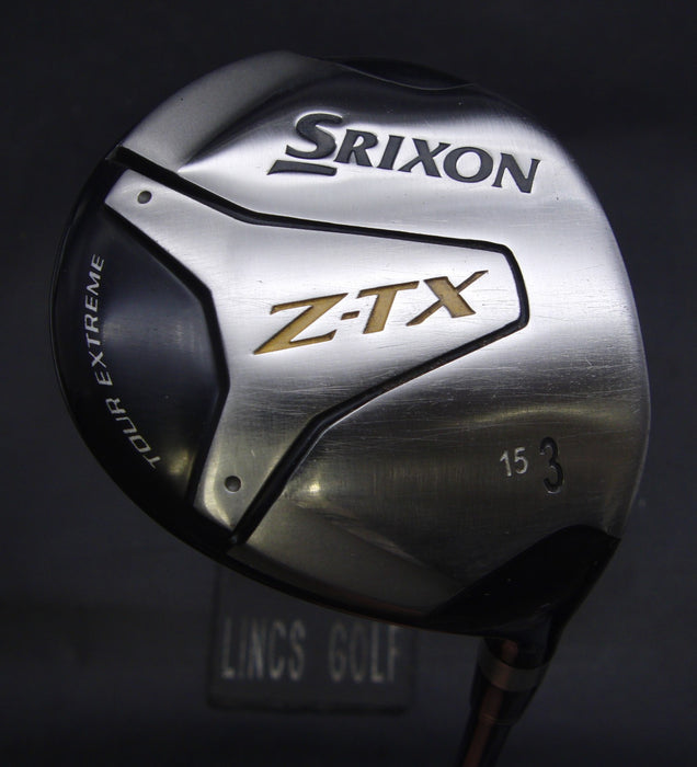 Srixon Z-TX Tour Extreme 15° 3 Wood Stiff Graphite Shaft Srixon Grip