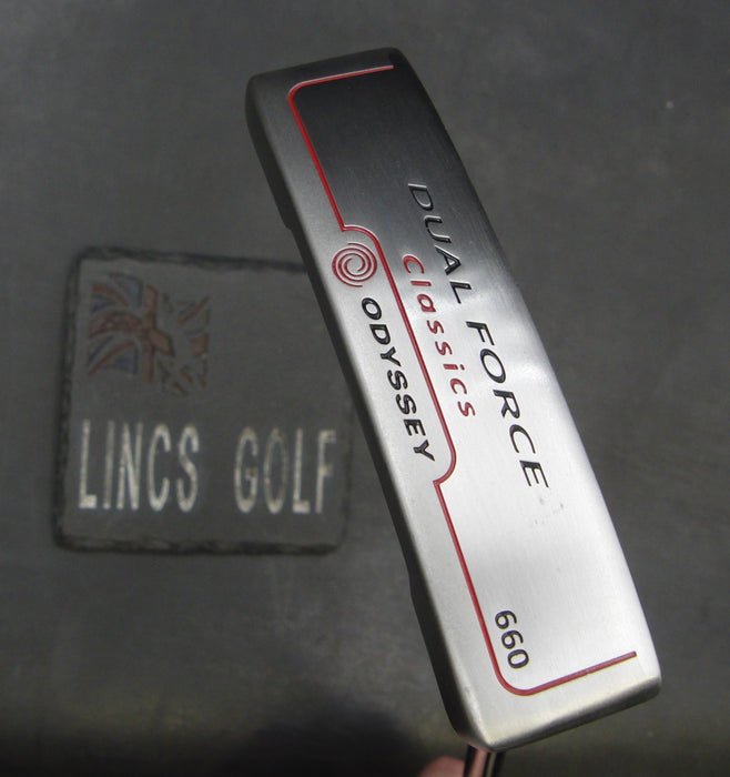 Odyssey Dual Force Classics 660 Putter Steel Shaft 86cm Length Odyssey Grip
