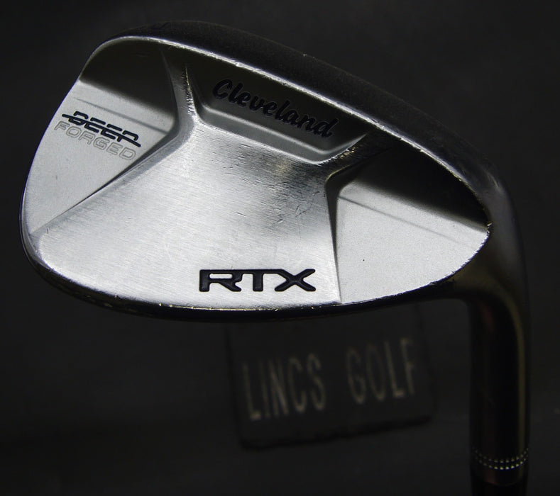 Cleveland RTX Deep Forged 52° Gap Wedge Stiff Steel Shaft Golf Pride Grip