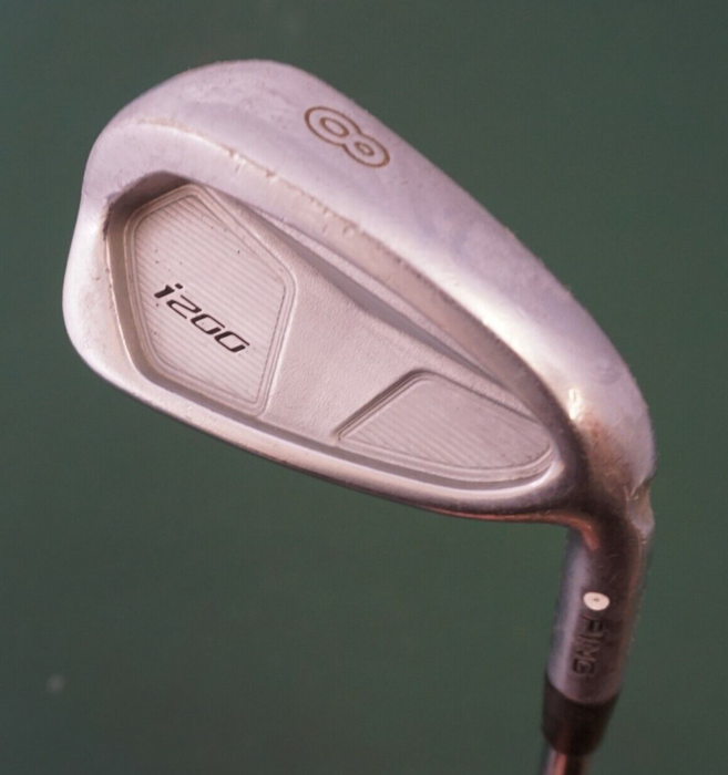 Ping i200 White Dot 8 Iron Stiff Steel Shaft Tour Edge Grip