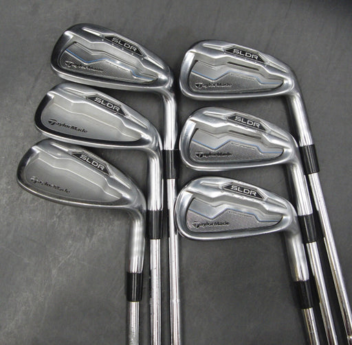 Set of 6 x TaylorMade SLDR Irons 6-SW Stiff Steel Shafts TaylorMade Grips*