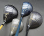 Set of 4 Drivers Mizuno Dunlop Tangent Evanova Stiff/Ladies Graphite Shafts