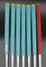 Set of 7 x Bridgestone TourStage V301 Irons 4-PW Stiff Steel Shafts Iomic Grips