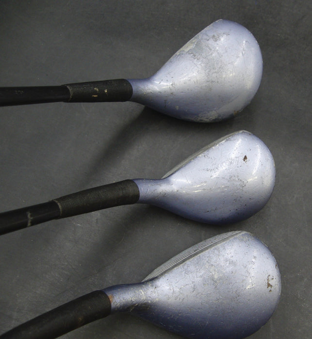 Set of 3 Lynx Tigress G 1, 3 & 5 Woods Regular Graphite Shafts with Grips