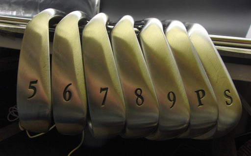 Set of 7x Left-Handed XXIO Impact Power Body 5-SW Irons Stiff Graphite Shafts*