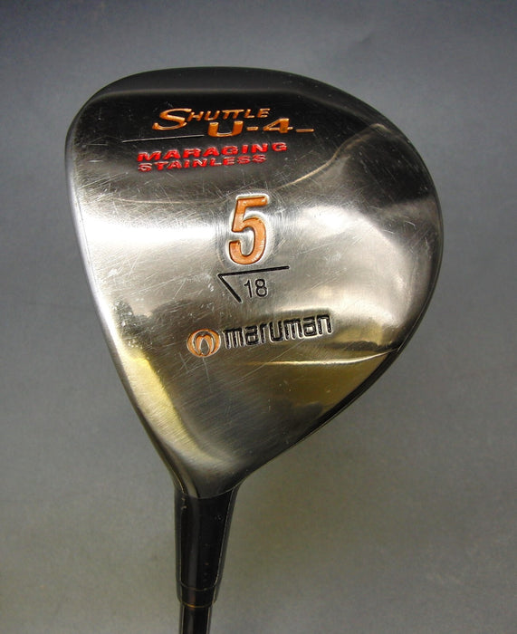 Left Handed Maruman Maraging Stainless 18º 5 Wood Regular Graphite Shaft