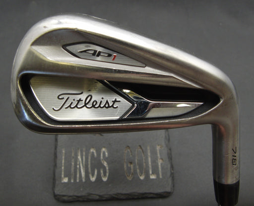 Titleist AP1 718 6 Iron Stiff Steel Shaft Golf Pride Grip