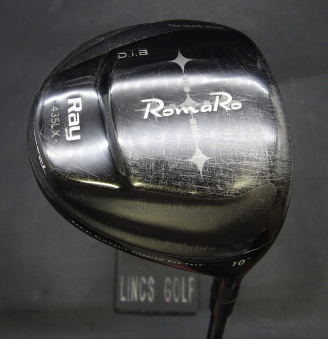 Romaro Ray 435LX 10° Driver Regular Graphite Shaft Tour Edge Grip