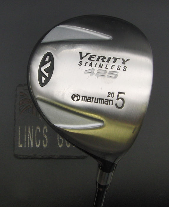 Maruman Verity Stainless 425 20° 5 Wood Regular Graphite Shaft Maruman Grip