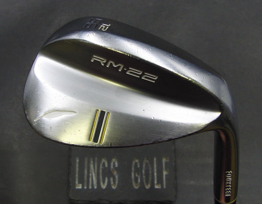 Fourteen RM-22 56° Sand Wedge Wedge Flex Steel Shaft Iomic Grip