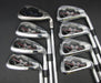 Set of 8x Callaway X Tour 3-PW Irons Regular Steel Shafts Golf Pride Grips