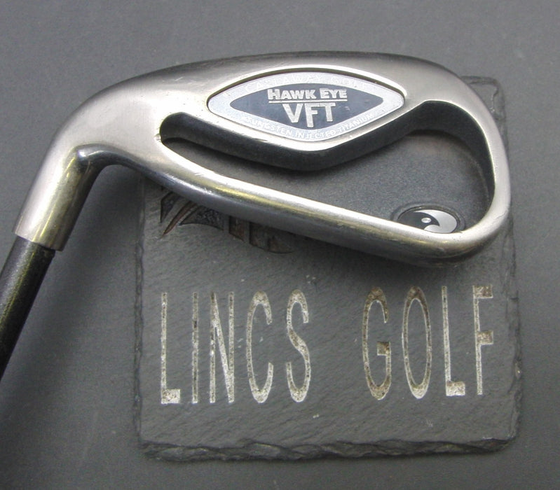 Left-Handed Callaway Hawk Eye VFT 7 Iron Regular Graphite Shaft White Grip