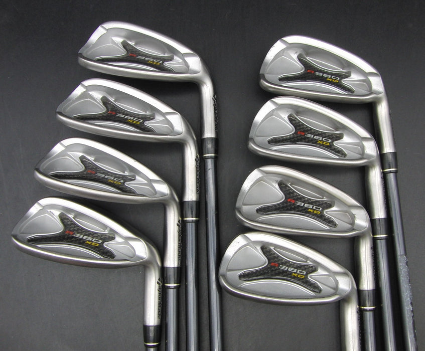 Set of 8x TaylorMade R360 XD 5-SW + AW Irons Regular Graphite Shafts
