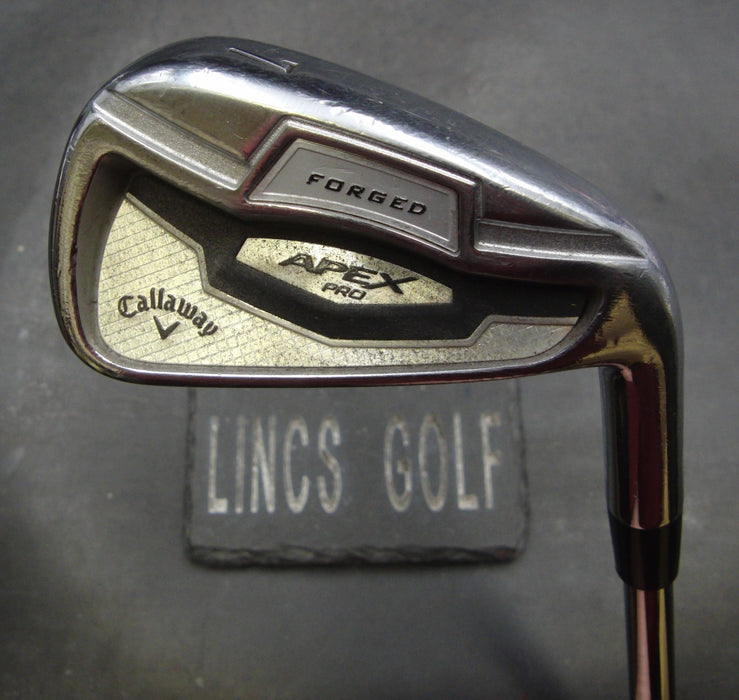 Callaway Apex Pro Forged 16 7 Iron Stiff Steel Shaft Iomic Grip