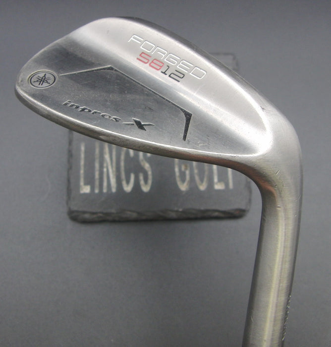 Yamaha Inpres X Forged 58° Sand Wedge Stiff Steel Shaft Inpres Grip