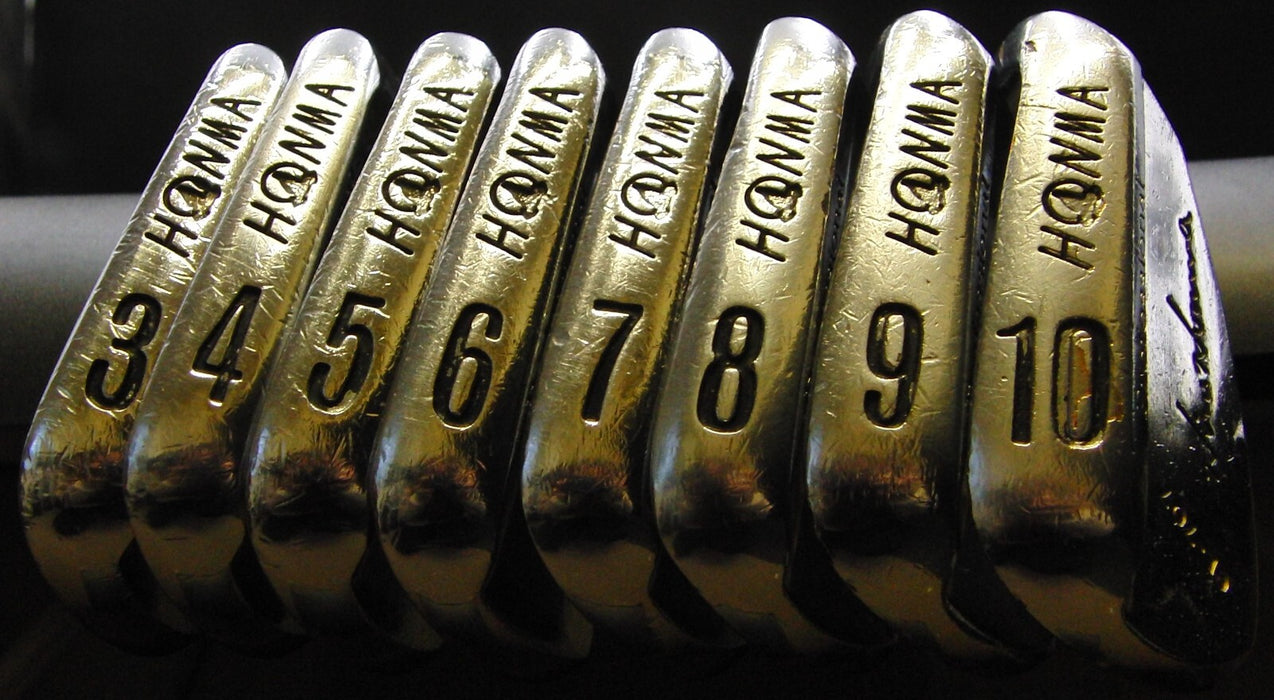 Set of 8 x Honma CL-707 Hiro Honma Irons 3-10 Regular Steel Shafts Honma Grips