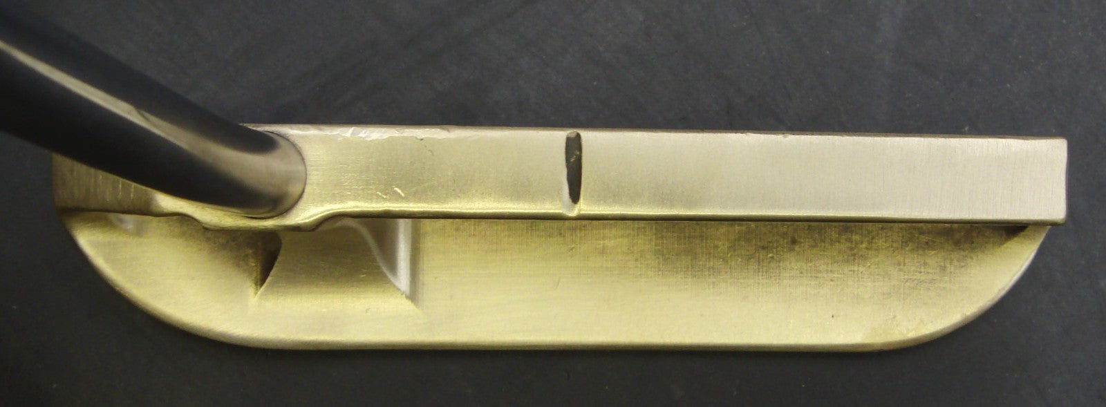 Callaway Brass Billet #1 Putter Steel Shaft 88cm Length Psyko Grip*