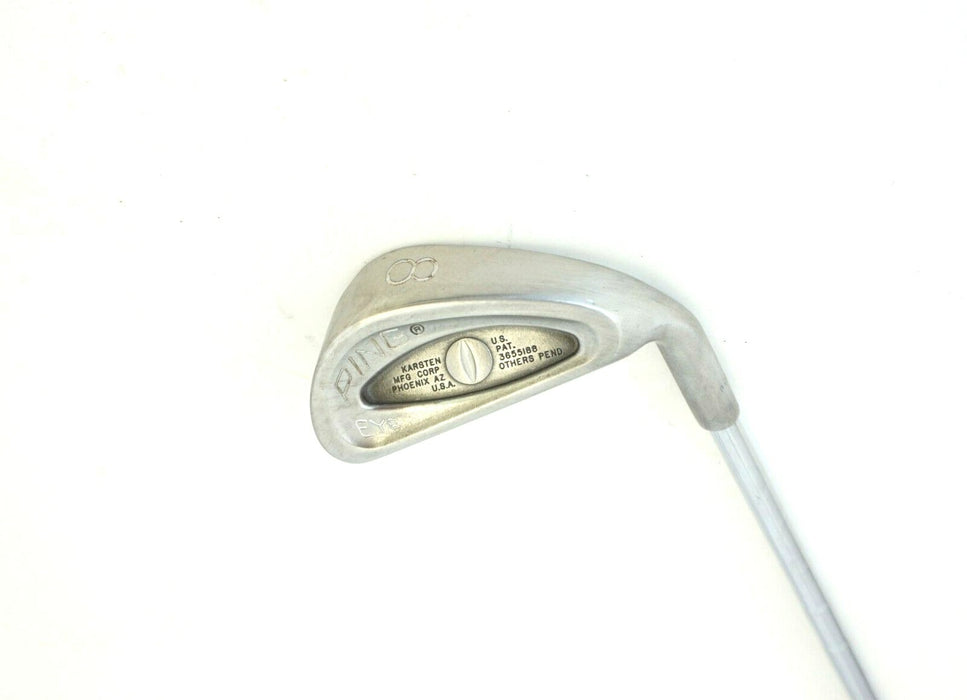Ping Eye White Dot 8 Iron Seniors Steel Shaft Golf Pride Grip