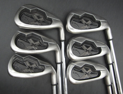 Set of 6x Callaway X18 Pro Series 5-PW Irons Regular Steel Shafts Callaway Grips