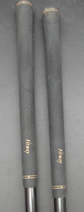 Set of 2 Fitway 3+5 Woods Regular Graphite Shafts Fitway Grips & HeadCovers