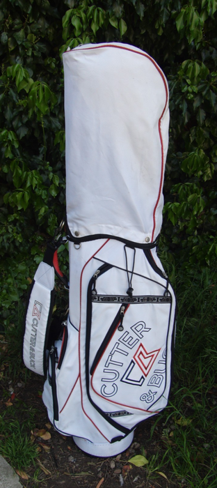 6 Division Cutter & Buck Golf Cart Carry Trolley Golf Clubs Bag*