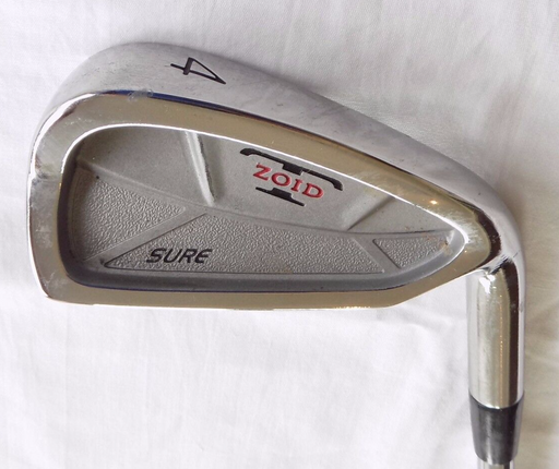 Polished Mizuno T Zoid Sure 4 Iron R400 Regular Flex Steel Shaft Mizuno Grip