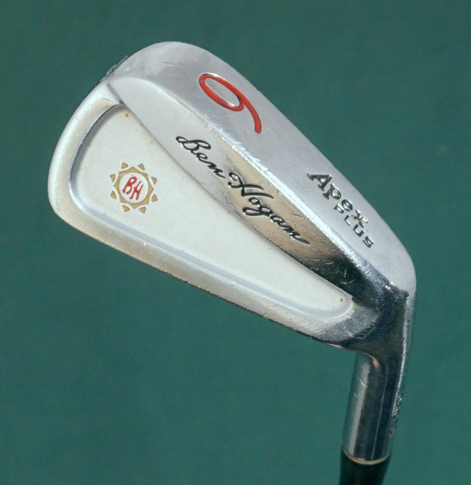 Ben Hogan Apex Plus Forged 6 Iron Stiff Steel Shaft Lamkin Grip