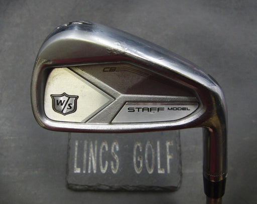 Wilson Staff CB Staff Model 2024 4 Iron Stiff Steel Shaft Black Grip