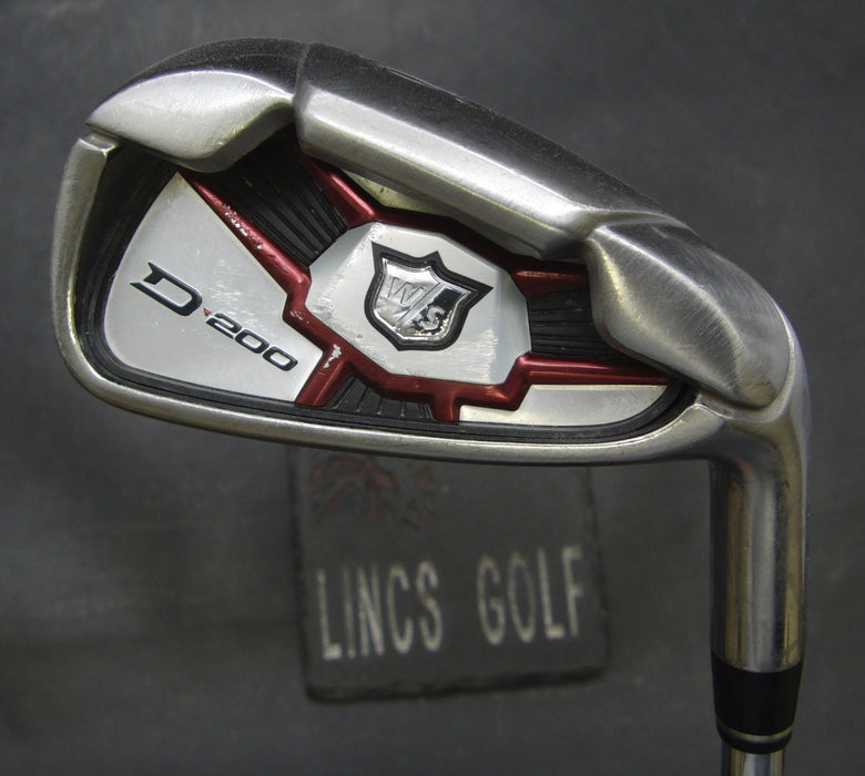 Wilson Staff D-200 6 Iron Uniflex Steel Shaft Super Stroke Grip