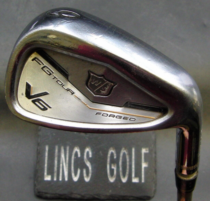 Wilson Staff FG Tour V6 9 Iron Regular Steel Shaft Lamkin Grip