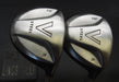 Set of 2 TaylorMade V Steel 3+5 Woods Regular Graphite Shafts David Grips