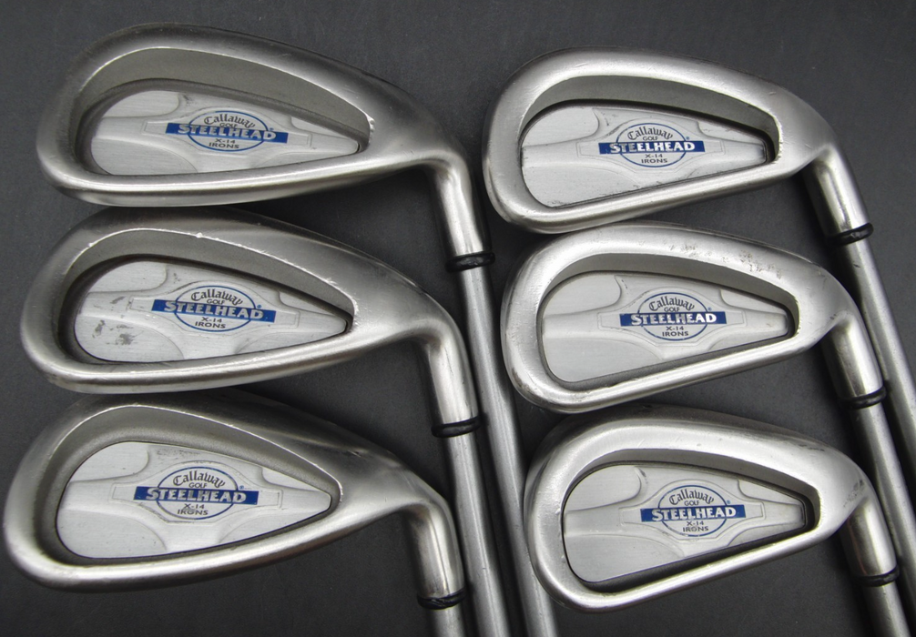 Set of Callaway SteelHead X14 5-PW+ Callaway Driver+3 Wood+ 7 Wood + Putter*
